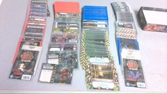 Death Angel: the Space Hulk Card Game complete w/ 2 expansions OOP rare sleeved