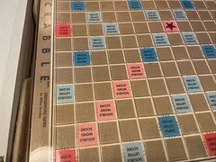 Milton Bradley 1989 #4034 Scrabble Deluxe Edition Board Game Complete Turntable