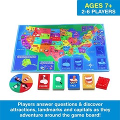 New! Great States Card Game (100 Cards) by Game Zone please see description!