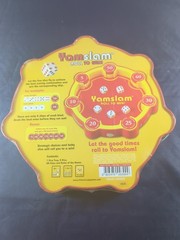 YamSlam Roll To Win Dice Game By Blue Orange Games Tin Box Complete Vintage 2008