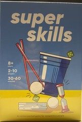 Super Skills Action Game – Family Party Challenge– Ages 8+ | 2–10 Players SEALED