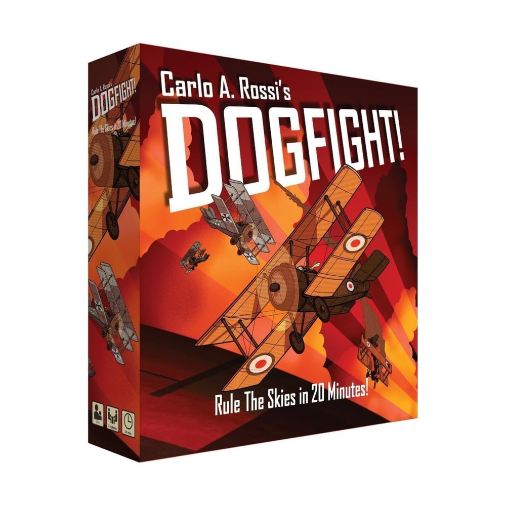 Plastic Soldier Board Game Dogfight – Rule the Skies in 20 Minutes! Box EX/NM
