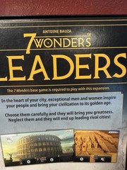 Repos Production 7 Wonders: Leaders Board Game Expansion Pack