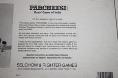 Selchow & Righter 1982: PARCHEESI Deluxe Edition Royal Game of India SEALED No.2