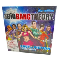 The Big Bang Theory Fact or Fiction Trivia Game Fan Edition Cardinal Games NEW