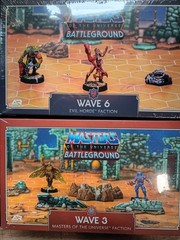 Masters of the Universe Battlegrounds Wave 3, 6, 9 + King Randor & Queen Marlena