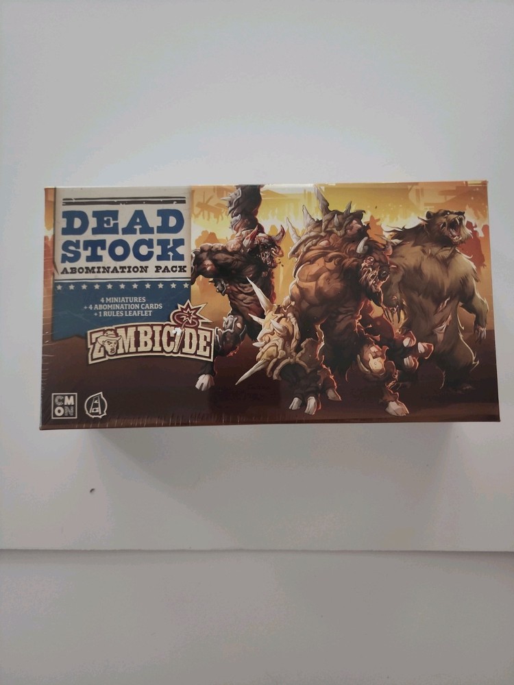 NEVER OPENED SEALED GAME. Zombicide Dead Stock Abomination Pack