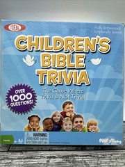 Ideal 2011 Children’s Bible Trivia Board Game Over 1000 Questions {152}
