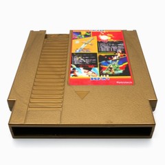 Super 852 in 1 Multi Game Cartridge for NES Game Console – Gold, Includes Pri…