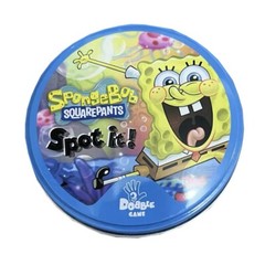 Dobble Spot It Spongebob Boardgame Family Game Minigames Pack