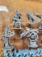 CMON Rising Sun Board Game LOT. See description! MINIs are all new!