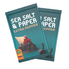 Sea Salt & Paper + Extra Salt Expansion + Extra Pepper Expansion Card Game NEW