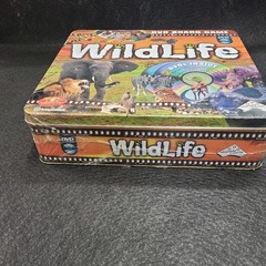 Imagination WildLife DVD Board Game In Tin 2-4 Players Ages 8+ Identity Games