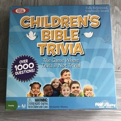 Children’s Bible Trivia Board Game Toy 2011 Ideal Christian History New Sealed