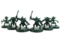 HeroQuest: 6x GOBLIN Minis NEW!!