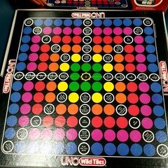 UNO Wild Tiles Board Game Partial Set 1982 Partial Set For Pieces Add Ons