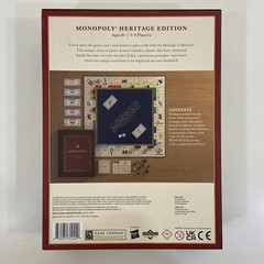 Monopoly Heritage Edition 2024 Hasbro WS Game Company Walnut Stained Box VGC