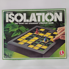 VINTAGE Lakeside Isolation Strategy Board Game, 2 Player, Ages 8 to Adult