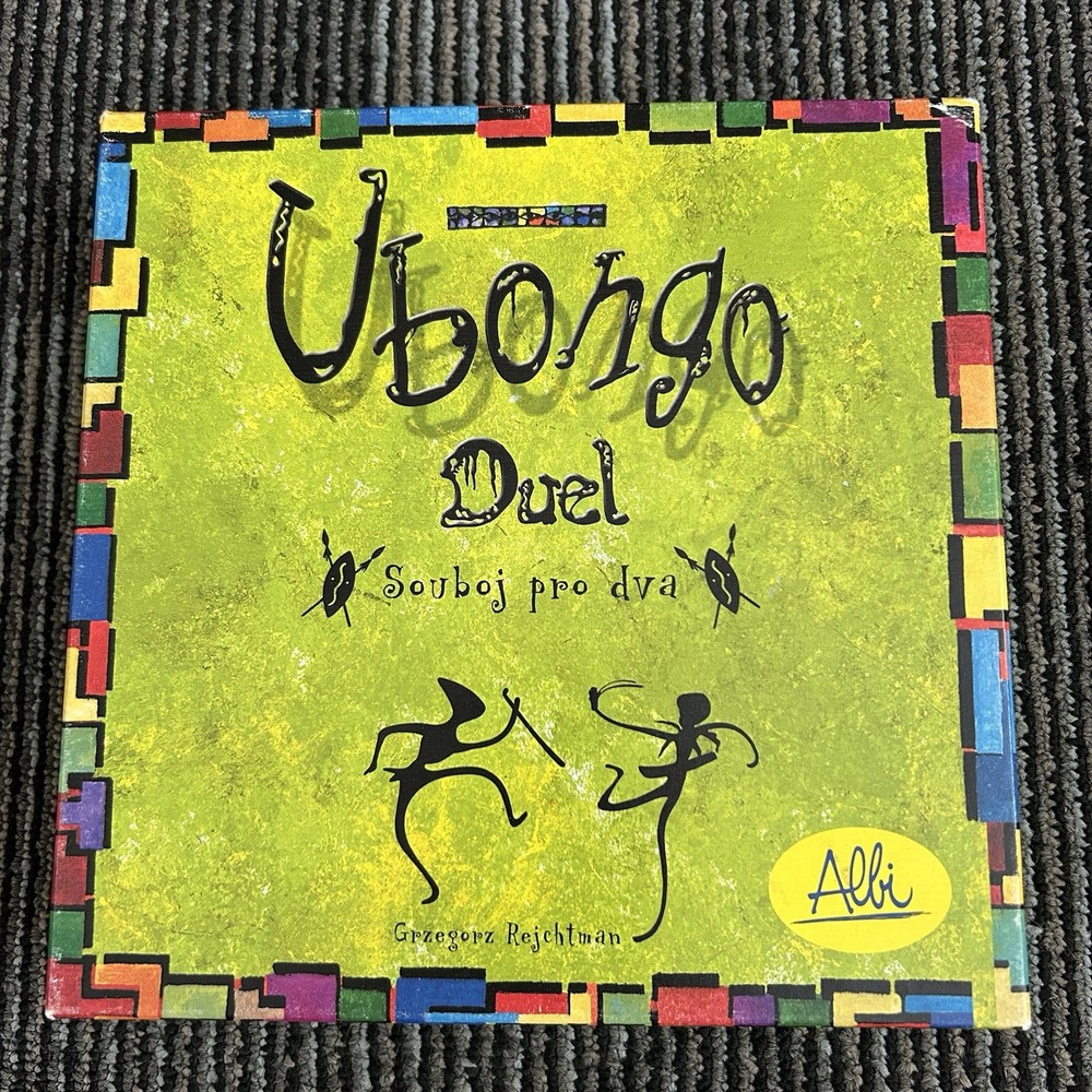 Ubongo Duel COMPLETE Grzegorz Rejchtman Albi Czech Slovak Edition Board Game