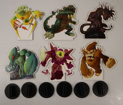 IELLO King of Tokyo Board Game Complete Open Box Richard Garfield 2014