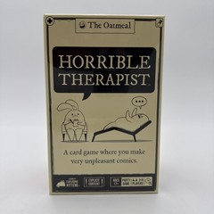 Horrible Therapist Adult Party Game Ages 17+ Mature Humor Card Game New Sealed!