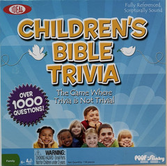 CHILDREN’S BIBLE TRIVIA by Ideal. Half the cards FACTORY-SEALED! VERY GOOD!