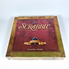Scrabble 50th Anniversary Collectors Edition 1998 Vintage Board Game