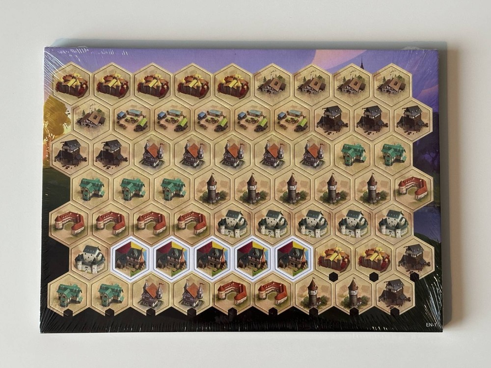Castles of Burgundy Special Edition – ALL Cardboard Hexes and Tiles (NEW)