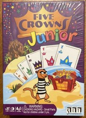 FIVE CROWNS JUNIOR Strategy Card Game 2013 SET NEW Sealed