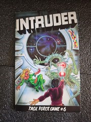 Unpunched Task Force Games #6 INTRUDER rare vintage science fiction board game