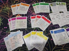 Monopoly The Simpsons 2001 28 Title Deed Replacement Game Cards