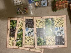 Minecraft Builders & Biomes Strategy Board Game Ravensburger 10 Years & Up