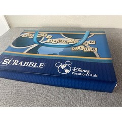 Disney Vacation Club Scrabble Board Game DVC Member Exclusive Travel Bag Set
