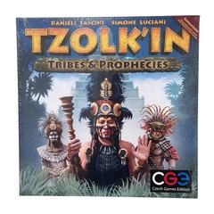 Tzolk in – Tribes & Prophecies Expansion New Sealed Box Is Crush On The Back