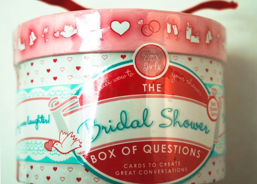 The Box Girls The BRIDAL SHOWER box of questions only 18+ years /Rare