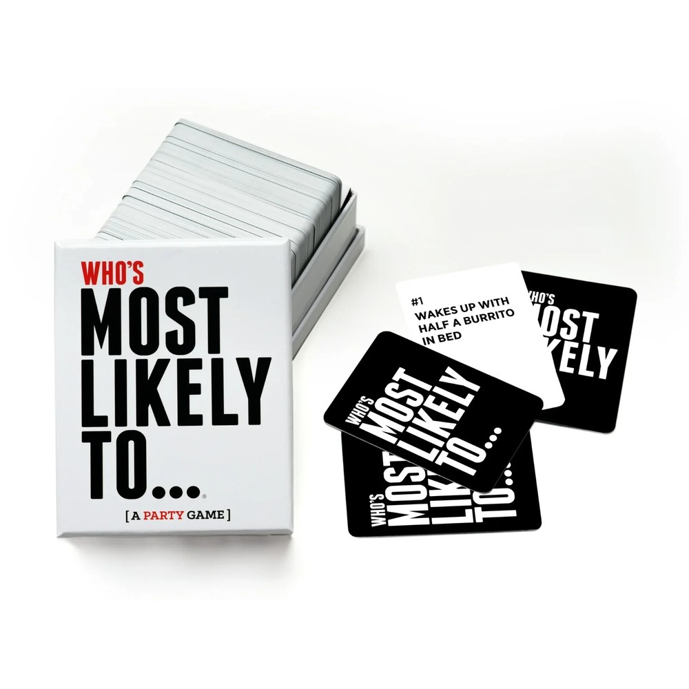 Who’s Most Likely to… A Party Game For You And Your Stupid Friends Complete