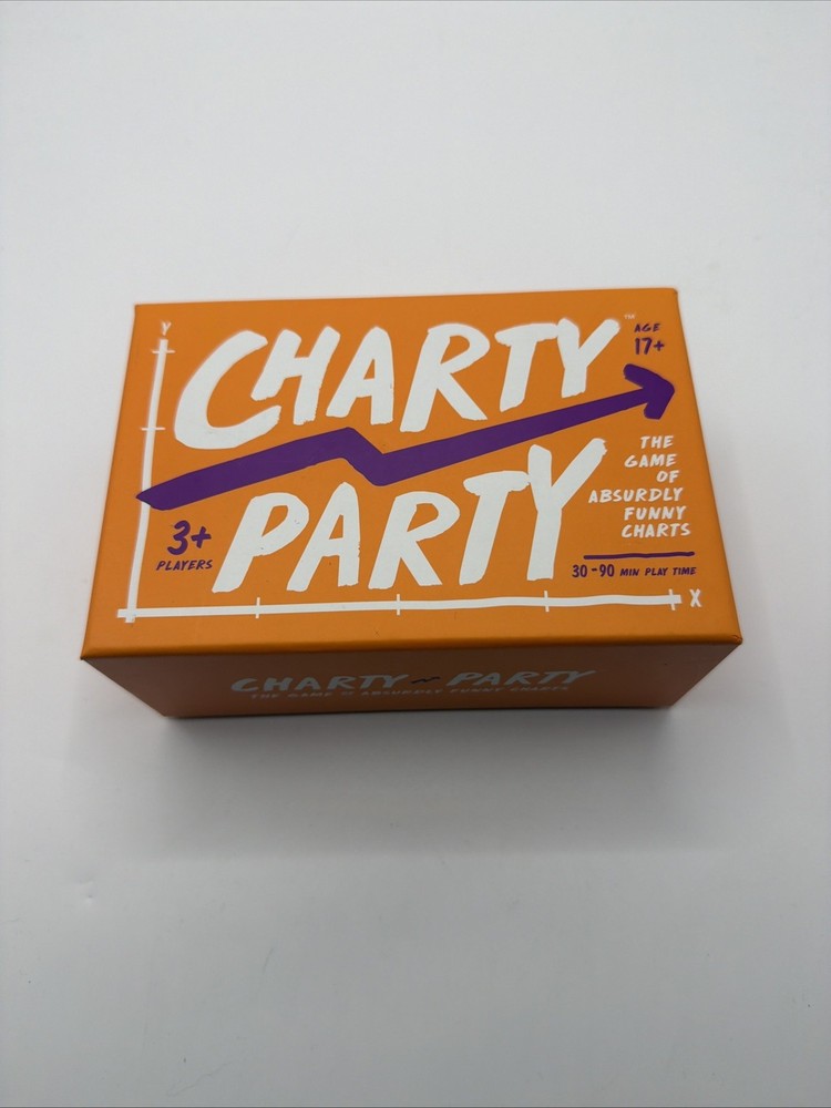Charty Party The Game of Absurdly Funny Charts Adult Card Game NIB