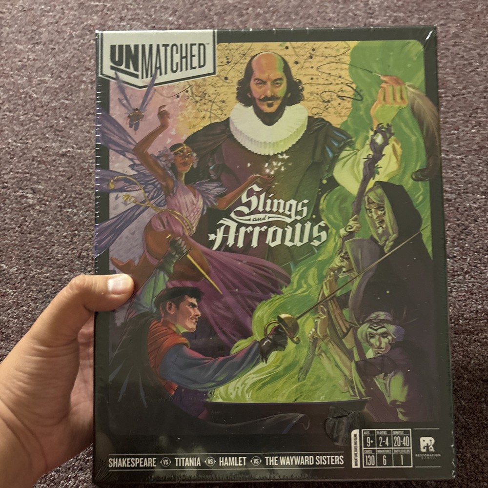 Unmatched Slings & Arrows – New Sealed