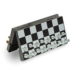 Travel Magnetic Chess Mini Set (6.3 inches)-Compact, Foldable, Educational