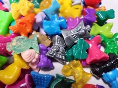 Lot of 100 Random Gogos Crazy Bones ALL gogo’s Lots Of Variety. Lot 4.9.5