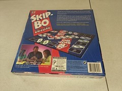 NEW SEALED Skip Bo Deluxe Sequencing Card Board Game Mattel 2001 Family Kids Uno