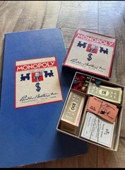 monopoly board game the classic edition USA Vintage Classic Parker Brothers