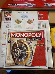 Monopoly Secret Vault Board Game By Hasbro Complete