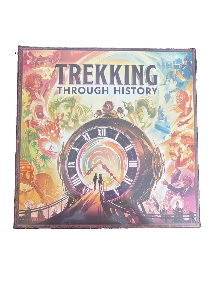 NEW SEALED Trekking Through History Board Game 2022 NIB 1-4 Players Age 10+