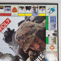 Monopoly U.S. Marines Corps USMC Edition Military Board Game 2005 Hasbro