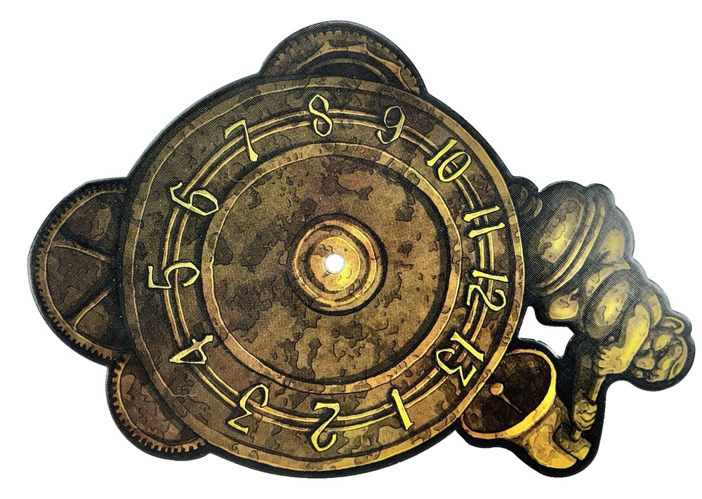 Jim Henson’s The Labyrinth The Board Game Replacement Clock Spinner Card