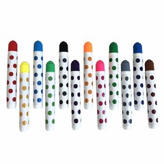 Bingo Daubers 12 Pack Mixed Colors Dot Art Markers