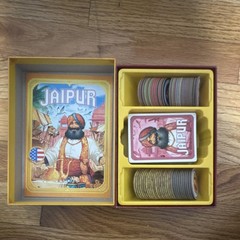 Space Cowboys Jaipur Trading Board Game 2 Players Ages 10+ Cards Tokens Complete