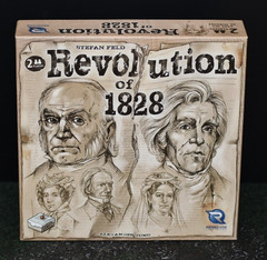 Revolution of 1828 Feld Board Game 2 players / Renegade Game Studios VG+