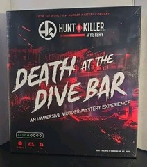 Hunt a Killer. Death at a Dive Bar Game. Immersive Murder Mystery Exp. Brand New